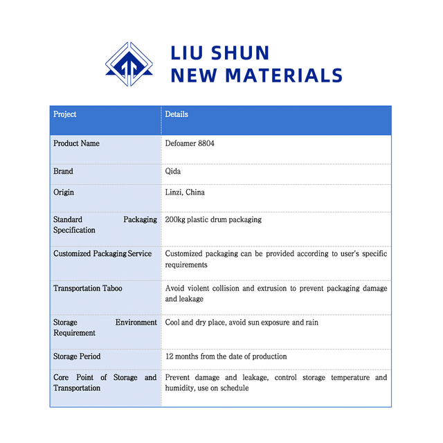 Пеногаситель 8804 Полиэфирный Неионный Нетоксичный Превосходный пеногаситель